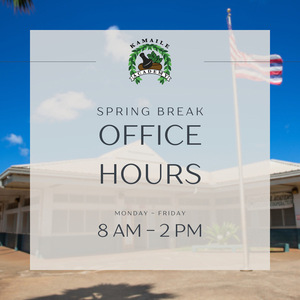 Spring Break Office Hours